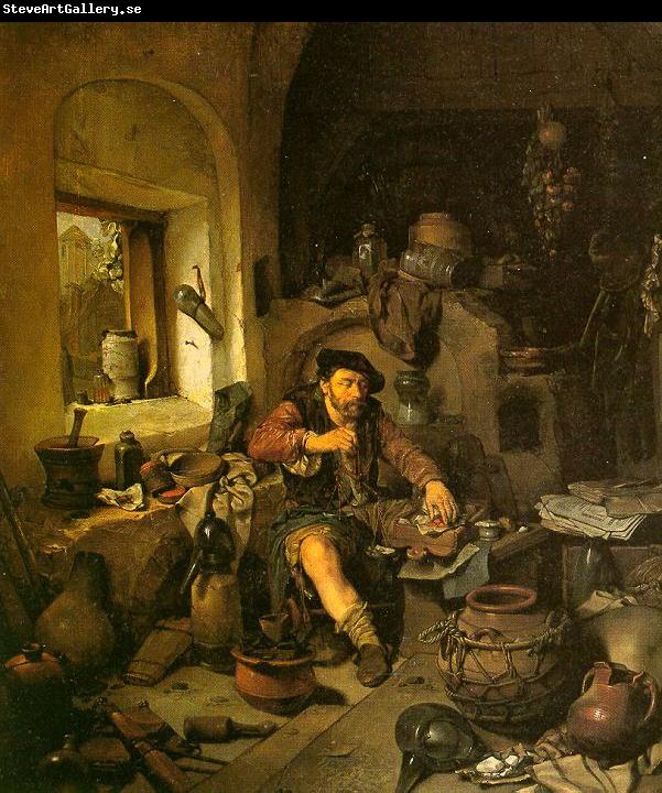 Cornelis Bega The Alchemist